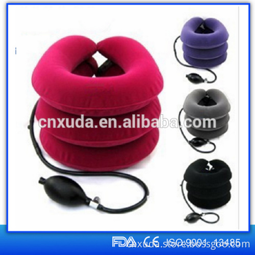 Aofeite fashion inflatable air neck brace adjustable soft cervical traction neck traction with low price